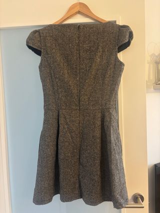 Vestido marca Blanco gris talla M