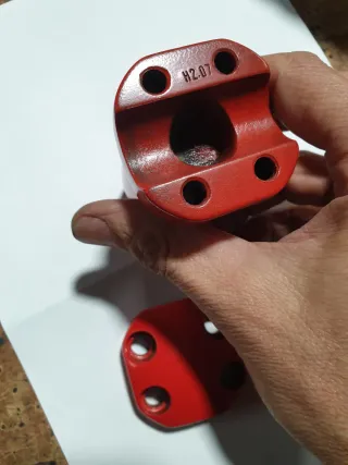 Potencia Monty BMX Roja