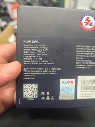 Reloj Inteligente KUMI GW6 Negocios