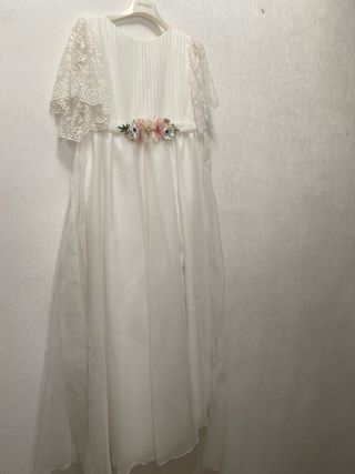 Vestido de Comunión Talla 38 Niña