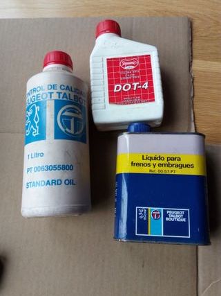 Lote repuestos Peugeot 309