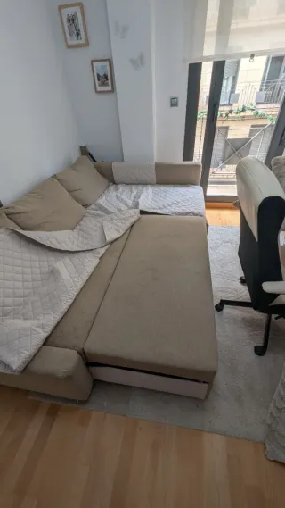 Sofá Cama IKEA FRIHETEN Chaise Longue Arcón