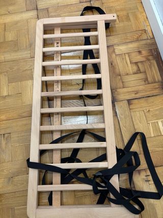 Barra de cama madera 90cm