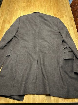 Abrigo Balmain Cachemira Marrón