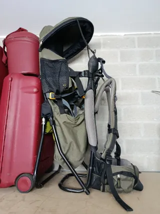 Mochila Portabebés Deuter Kid Comfort Plus.