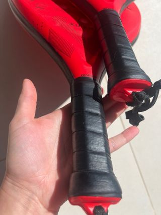 Palas de pádel rojas KUIMA PLAY