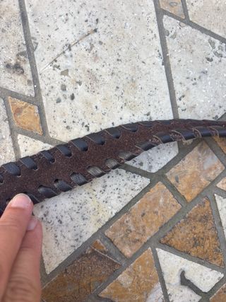 Bolso de piel Tintoretto marrón