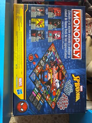 Monopoly Spiderman Marvel Nuevo