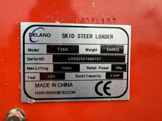 Mini cargadora nueva