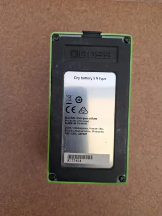 Pedal efectos guitarra Tube Scrimer Hand Made.