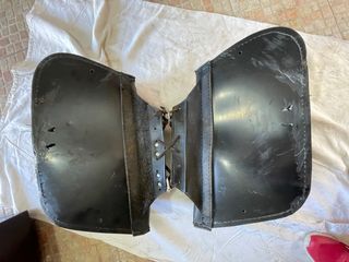 Alforjas de cuero para moto