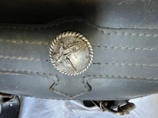 Alforjas de cuero para moto