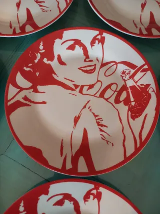 Platos Coca-Cola Edición Limitada