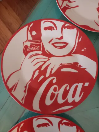 Platos Coca-Cola Edición Limitada