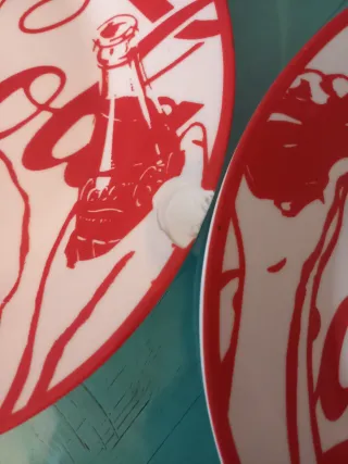 Platos Coca-Cola Edición Limitada