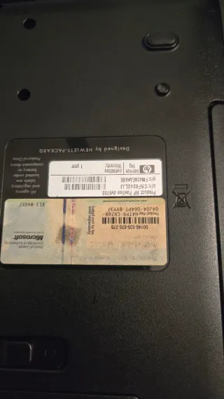 Componenti HP Pavilion dv6900es