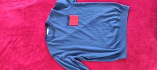 Maglioncino blu cotone/lana Taglia M