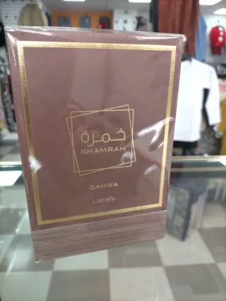 Perfume Khamrah Lattafa Árabetambién version Qahwa