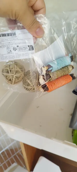 Jaula y accesorios para conejos/roedores