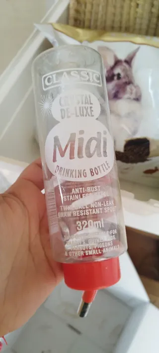 Jaula y accesorios para conejos/roedores