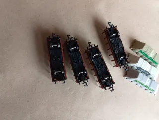 Lote 4 vagones MINITRIX