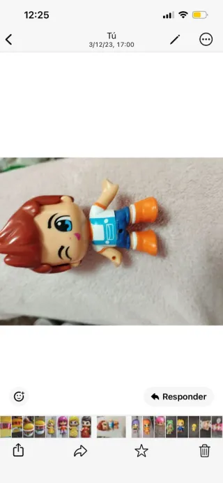 Muñeca Pin y Pon Pelo Morado