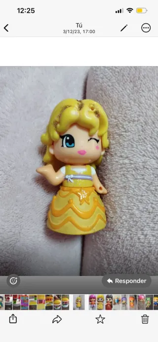 Muñeca Pin y Pon Pelo Morado