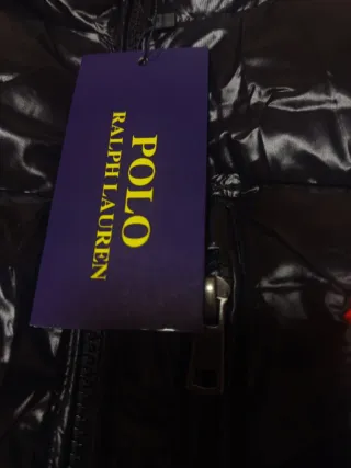 Chaqueta Ralph Lauren Negra Brillante