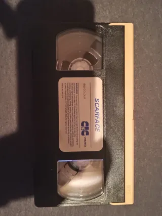 VHS Scarface Al Pacino 1983