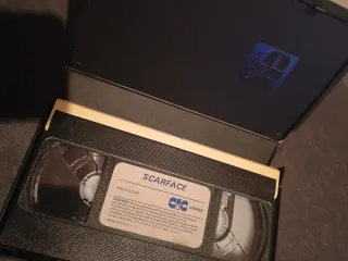 VHS Scarface Al Pacino 1983