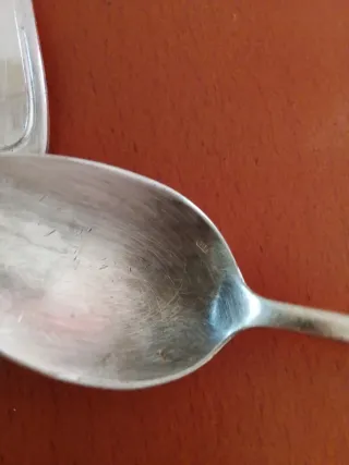 Lote Cucharas Tenedores Vintage Metal