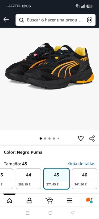 Zapatillas PUMA Ferrari Velophasis Neon