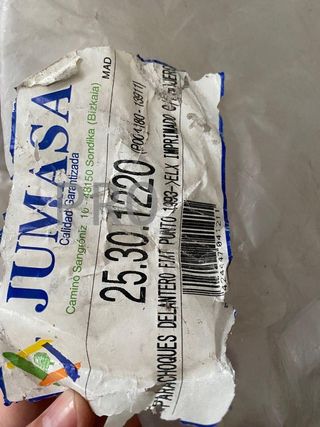 Paragolpes Fiat punto 25301220 Nuevo