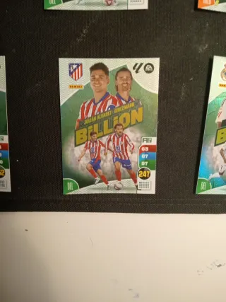 Lote de 6 cromos de fútbol Billion