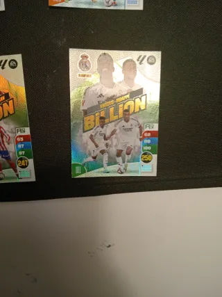 Lote de 6 cromos de fútbol Billion