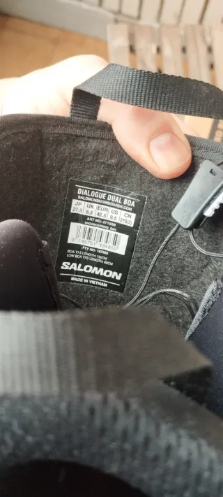 Botas Salomon Dialogue Doble Boa talla 42,5