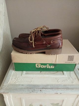 Zapatos náuticos Gorila. Talla 37