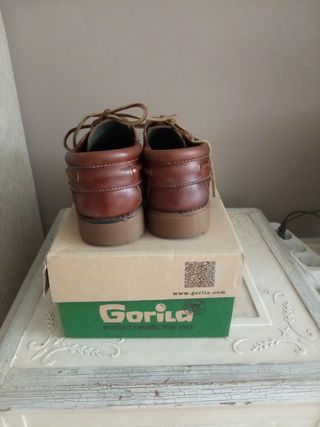 Zapatos náuticos Gorila. Talla 37