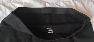 Mini - falda elástica negra