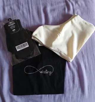 Lote Patinaje Artístico: Talla 9 años