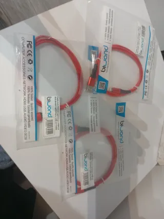 Cable Bluwond Lightning a USB 2.0 Anti Rotura