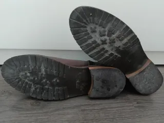 Botines marrones de cuero