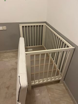 Cuna IKEA Gulliver + Colchón Jattetrott