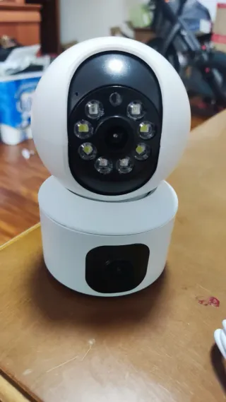 Cámara Vigilancia WiFi HD 8MP Visión Nocturna