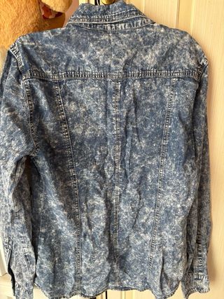 Camicia in Denim lavaggio medio