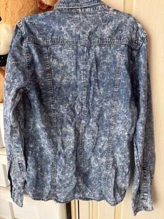 Camicia in Denim lavaggio medio