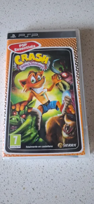 Crash Bandicoot PSP Guerra al Coco-Maníaco