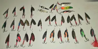 Cucharillas Mapso Alaska pesca Salmón.