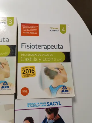 Libros oposiciones fisioterapia castilla y león