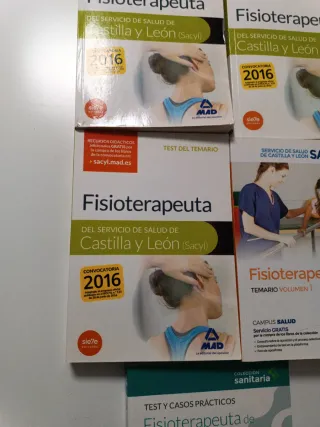 Libros oposiciones fisioterapia castilla y león